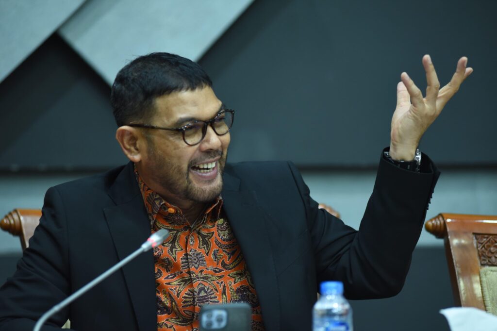 Nasir Djamil Minta Kejati Aceh Awasi Secara Ketat Penyebaran Aliran Millah Abraham Foto: Nasir Djamil, Anggota Komisi III DPR RI Asal Aceh