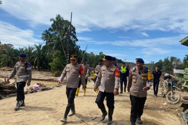 Brimob Polda Sumut Pastikan Pengamanan Maksimal Saat Kunjungan Wapres ke Titik Bencana