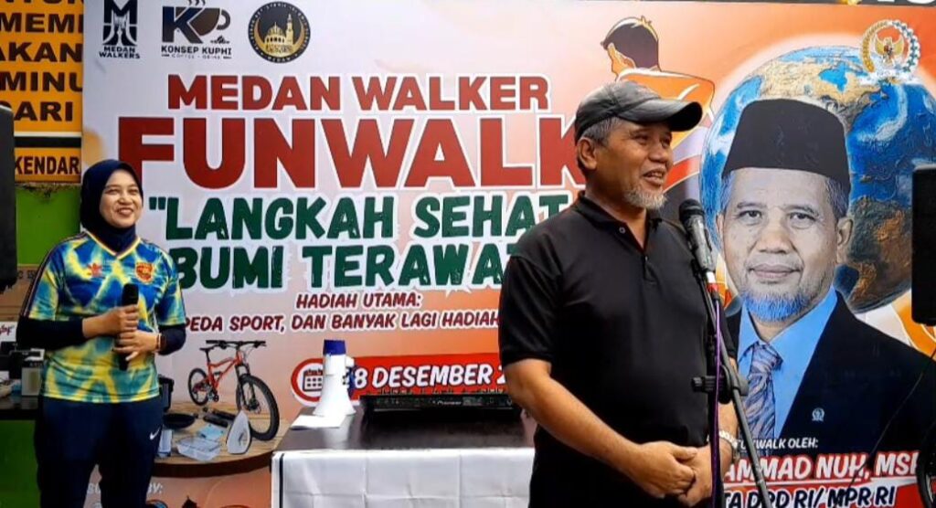 Konsep Kuphi Jadi Pusat Energi Sehat: Senator Nuh & Medan Walker Gaungkan Misi 'Bumi Terawat'